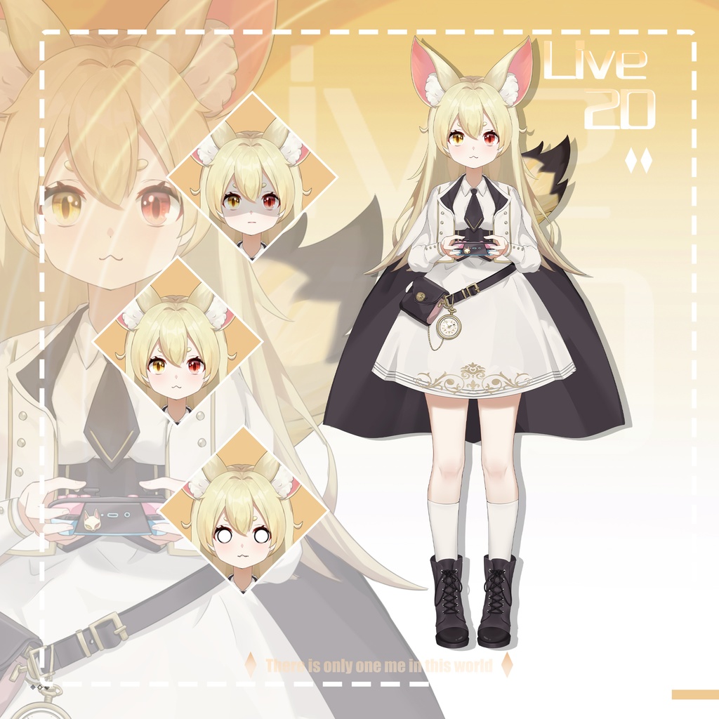 【Live2D】【VTS対応】狐の妹