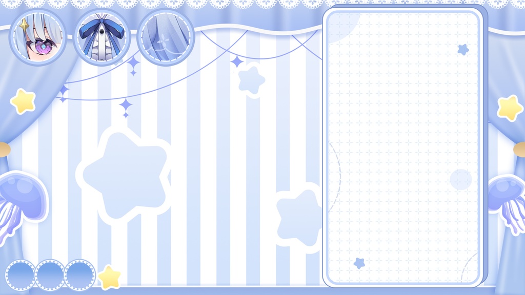 【Live2D】【VTS対応】クラゲの少女