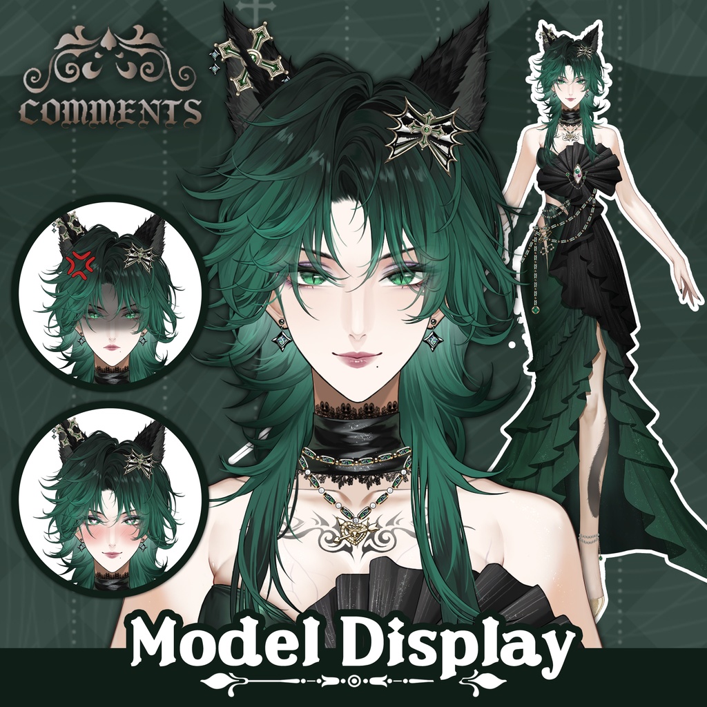 【Live2D】【VTS対応】貴気な猫娘