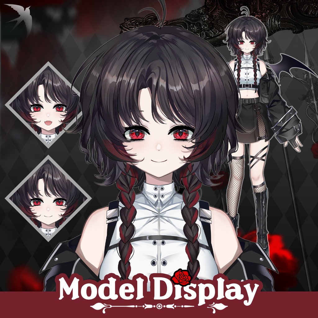 【Live2D】[VTS通信] コウモリ少女