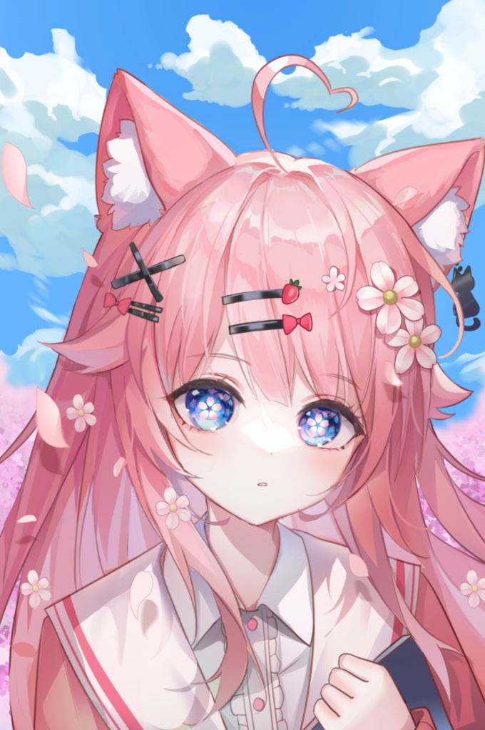 【Live2D】【VTS対応】萌え猫少女