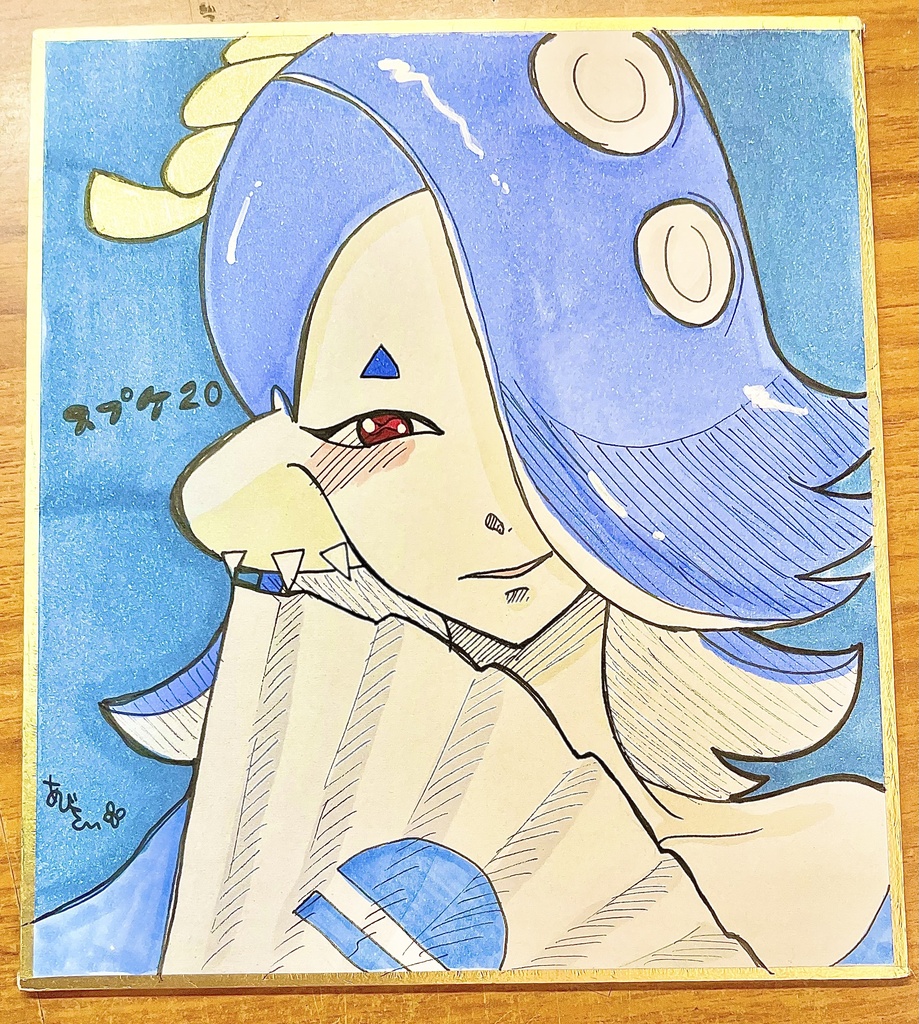 色紙(フウカちゃん)