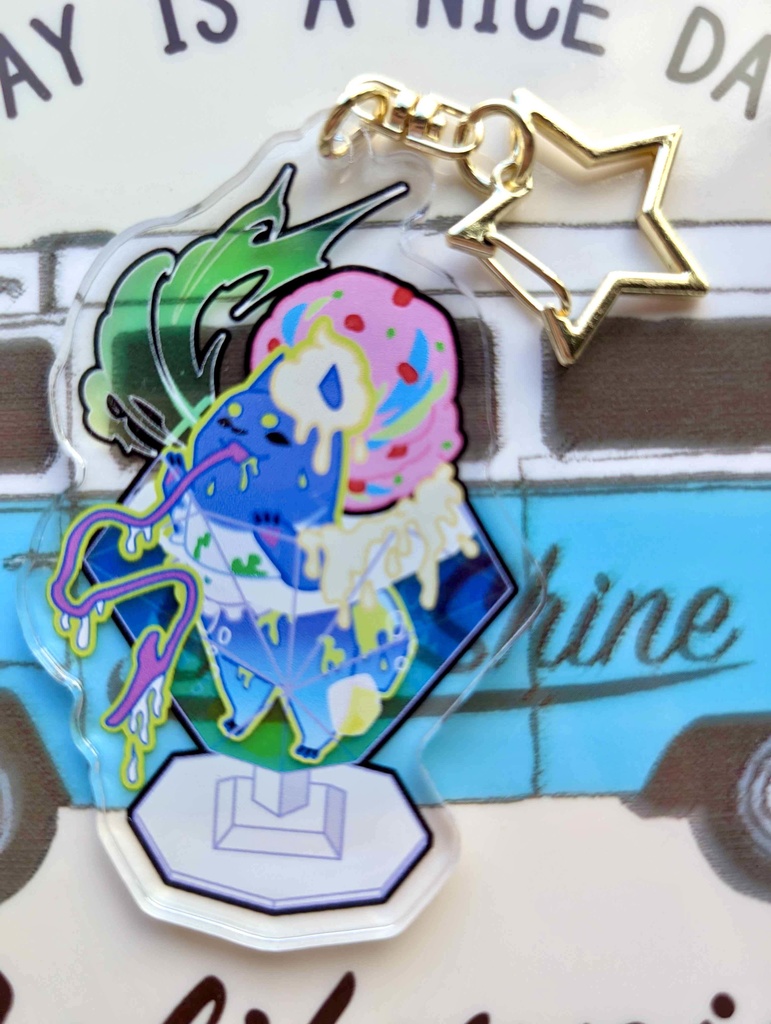 【邪神ソーダ】ティンダロスの猟犬アクリルキーホルダー