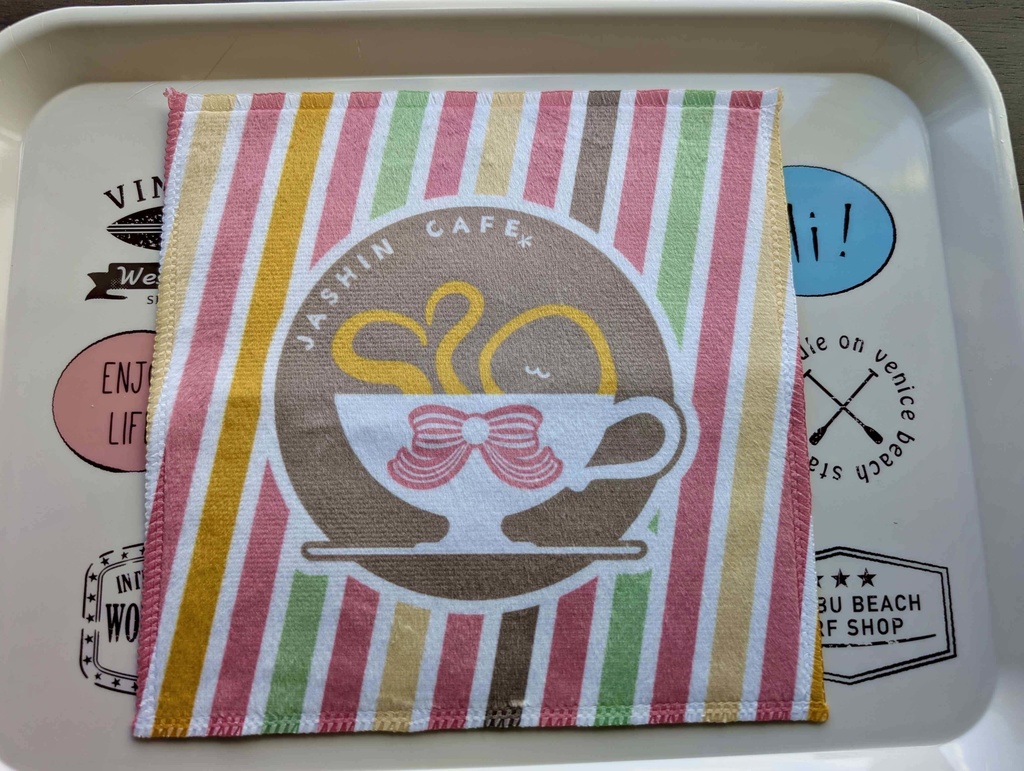 邪神喫茶ロゴハンカチ