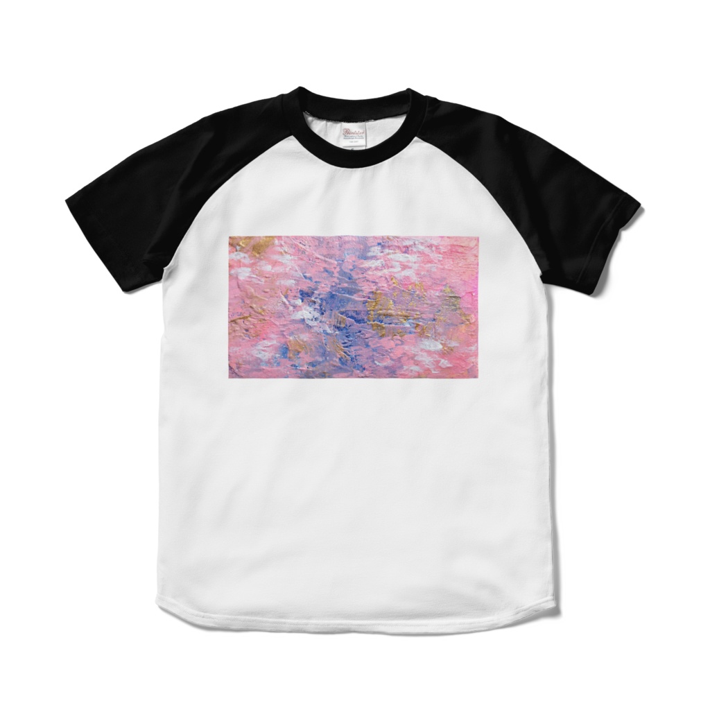 花の窓のラグランTシャツ
