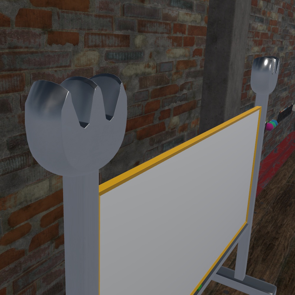 フォーク ホワイトボード【VRChat想定】