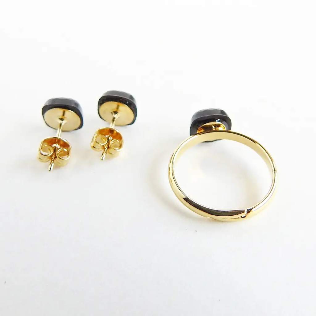 【紋章シリーズ】フリーメイソンのピアス&ピンキーリング