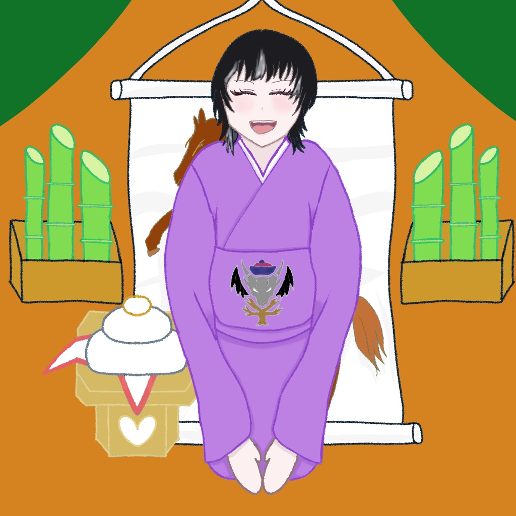 お正月イラスト