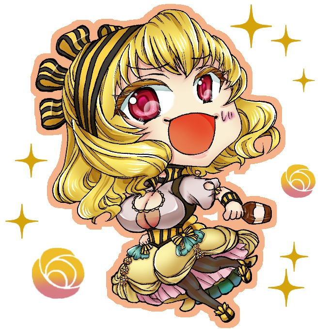 アクリルストラップ　メリル