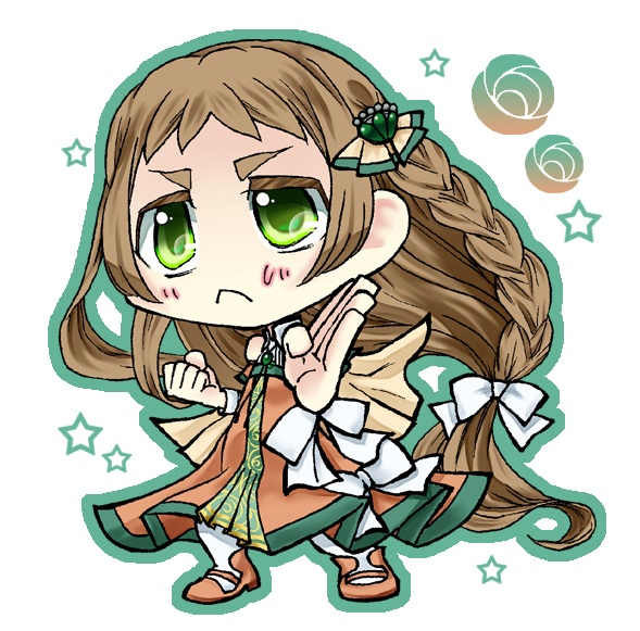 つながるアクリルチャーム　ラプンツェル