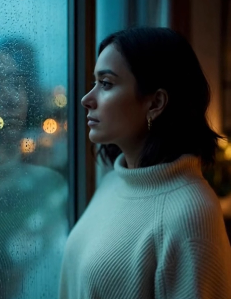 Sora用シネマティック映像プロンプト｜雨の夜・静かな人物｜ループ再生向け