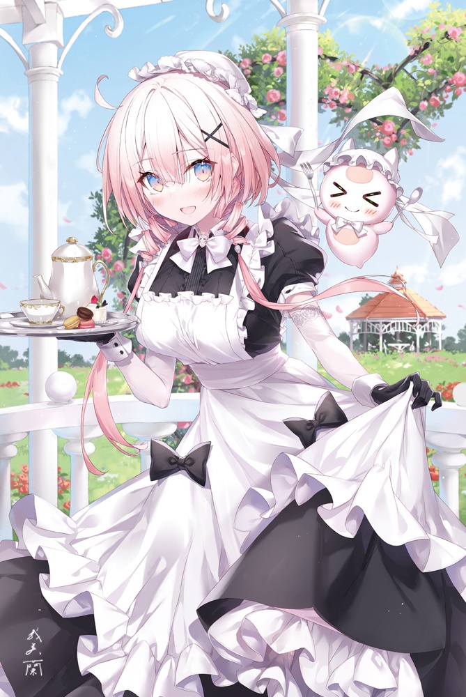 C106 龍ヶ浜ゅぇメイド等身大タペストリー 【非公式】