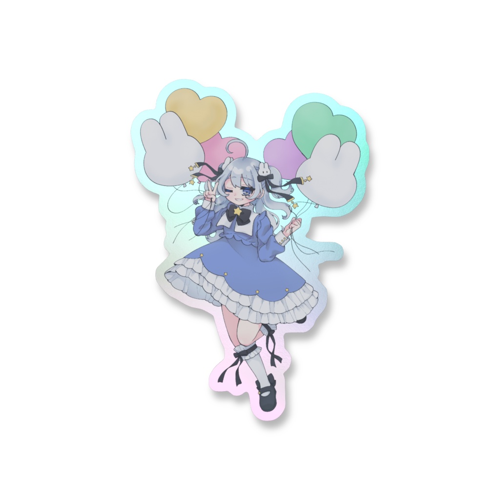 2周年スマホステッカー