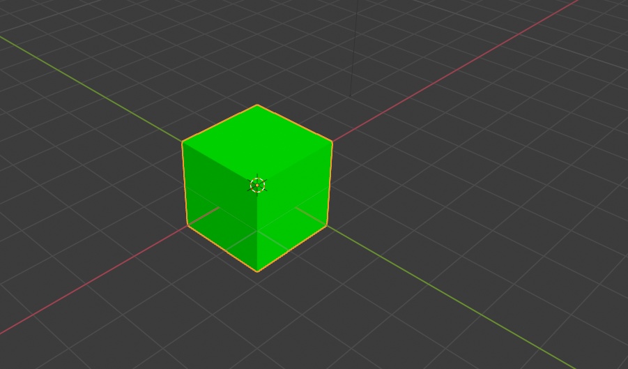 Green Cube for Eyo