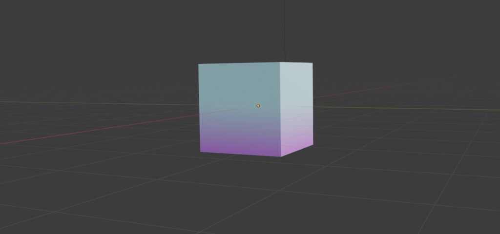 Light Blue Purple Gradient Cube for PoryBase