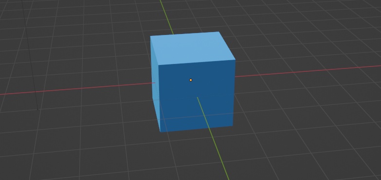 Blue Cube for Mark