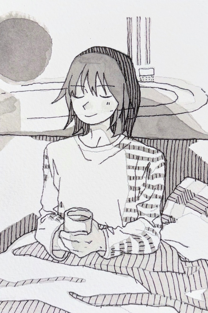 原画 「生活の絵 ①」