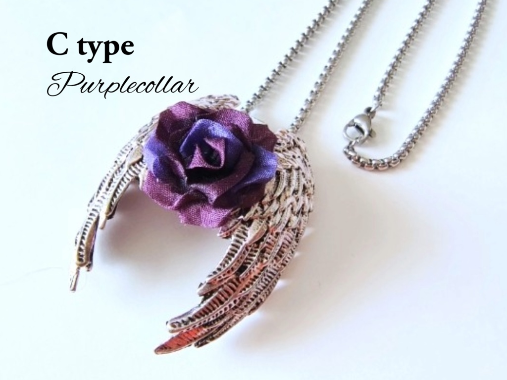 Luciferin Rose & Wing Pendant
