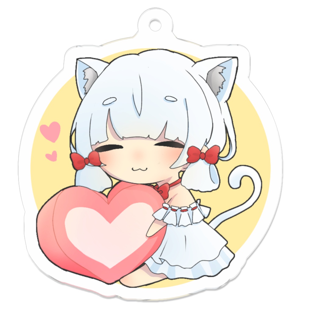 しろねこくりこアクキー