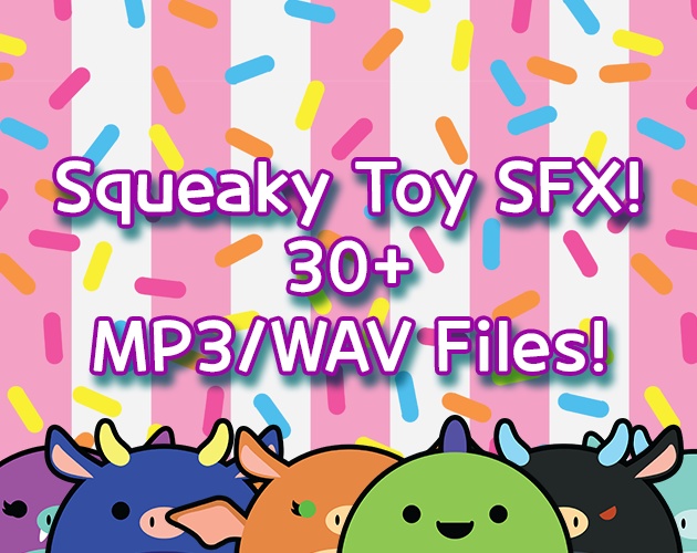 30+ Squeaky Sound Effects Pack! - ピコピコ 効果音