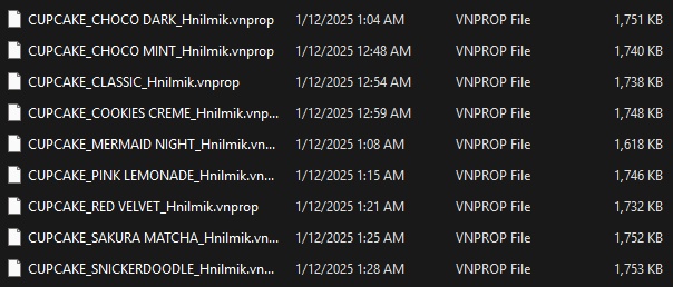 VNyan Cupcakes, drop, prop, throwable, edible | streamer, asset, vtuber