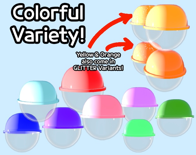 VNyan Vending Capsule props | streamer, asset, vtuber, pngtuber