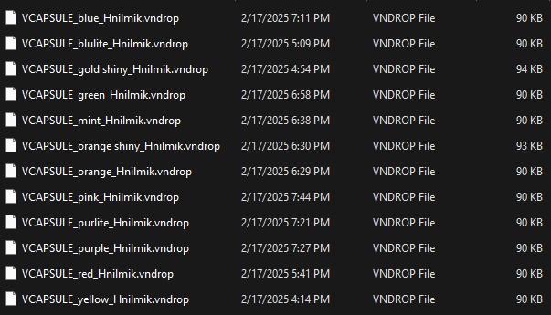 VNyan Vending Capsule props | streamer, asset, vtuber, pngtuber