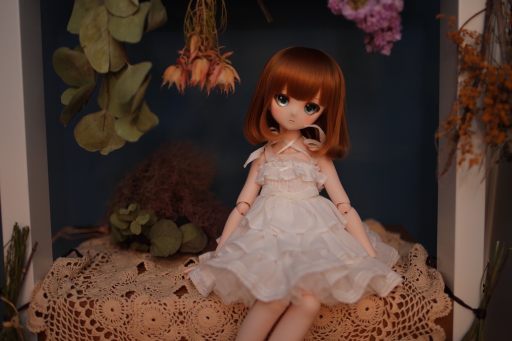 MDD、SDM用OFフェアリータイムドレスセット(ホワイト)