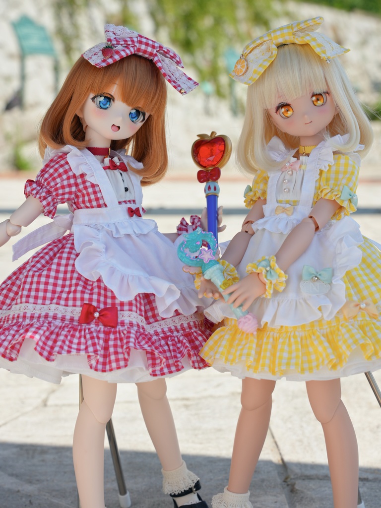MDD / DDP / SDM対応OF【ツインシスターズ☆檸檬ちゃんバスケット】MDD / DDP / SDM Outfit Set【Twin Sisters☆Lemon-chan】