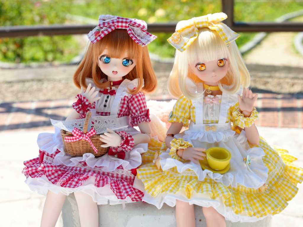 MDD / DDP / SDM対応OF【ツインシスターズ☆檸檬ちゃんバスケット】MDD / DDP / SDM Outfit Set【Twin Sisters☆Lemon-chan】
