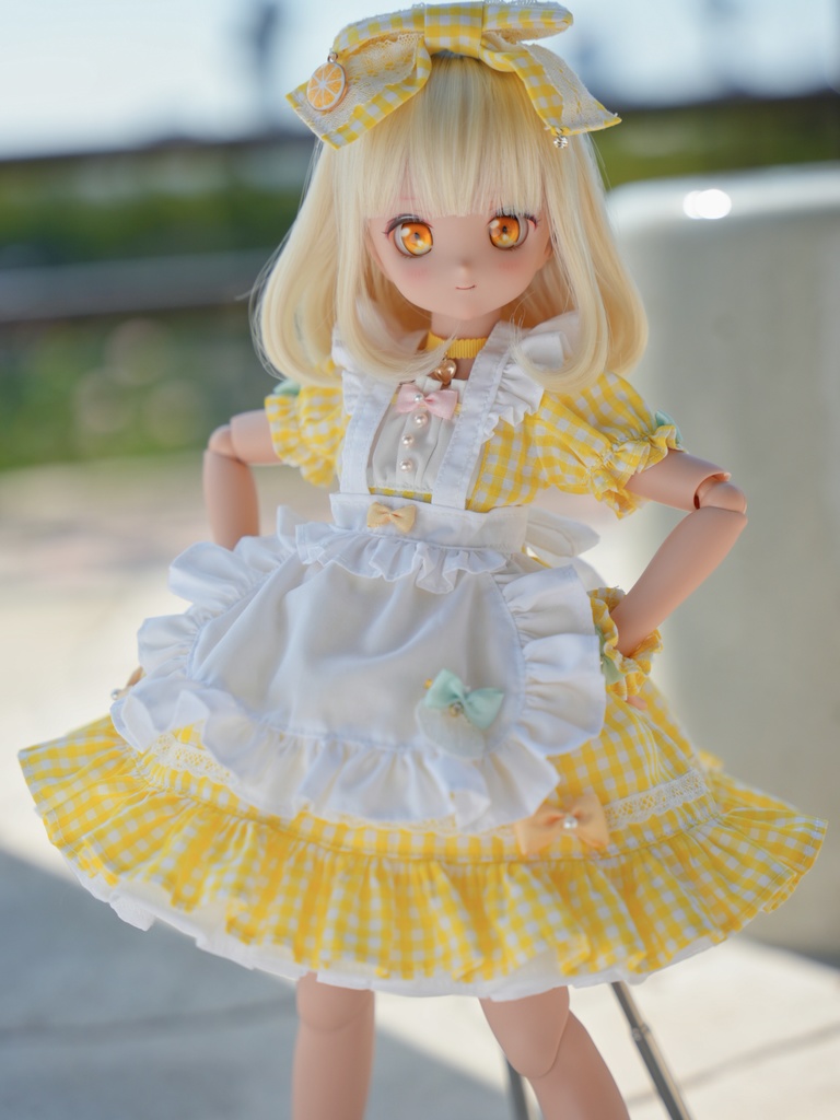 MDD / DDP / SDM対応OF【ツインシスターズ☆檸檬ちゃんバスケット】MDD / DDP / SDM Outfit Set【Twin Sisters☆Lemon-chan】