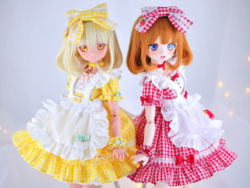 MDD / DDP / SDM対応OF【ツインシスターズ☆檸檬ちゃんバスケット】MDD / DDP / SDM Outfit Set【Twin Sisters☆Lemon-chan】