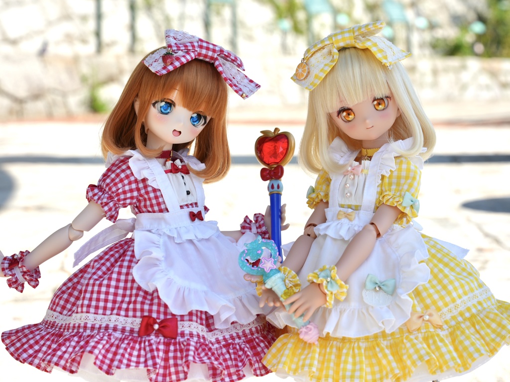 MDD / DDP / SDM対応OF【ツインシスターズ☆檸檬ちゃんバスケット】MDD / DDP / SDM Outfit Set【Twin Sisters☆Lemon-chan】