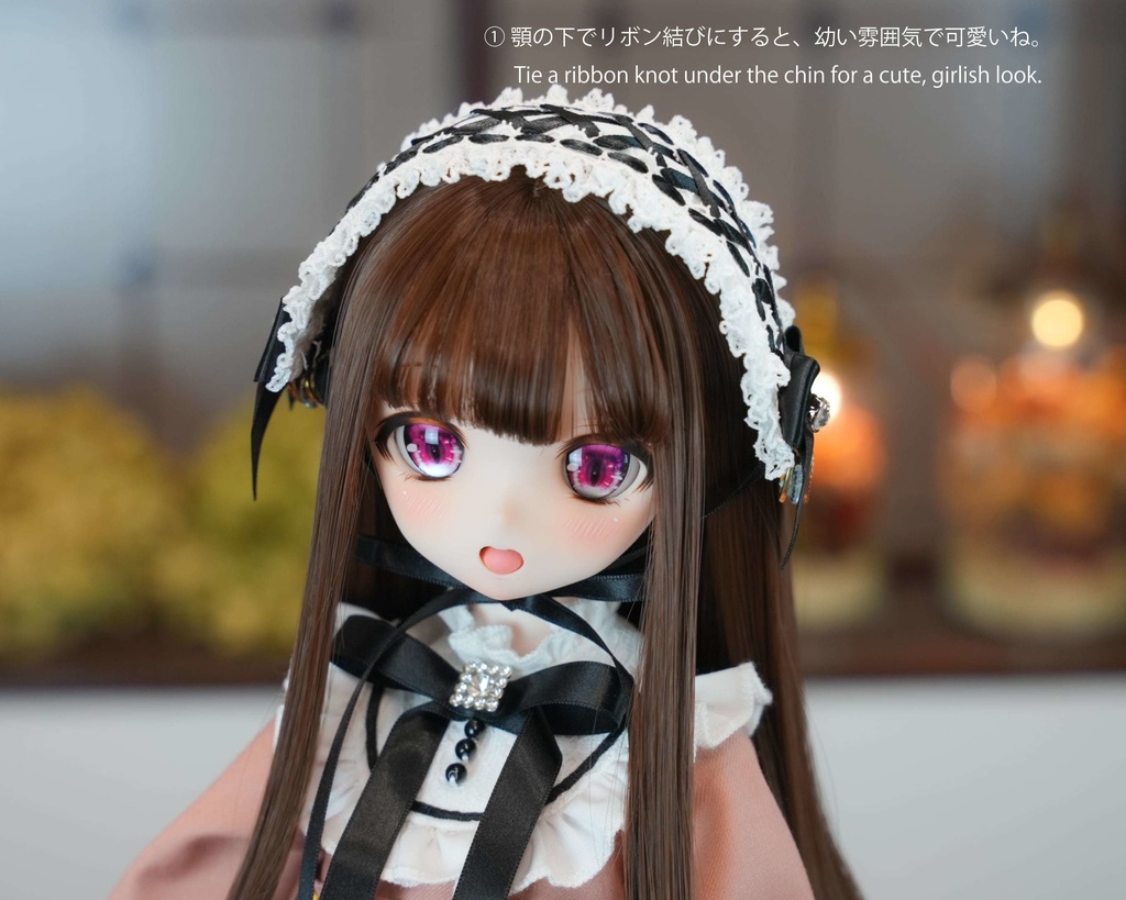 MDD / DDP / KUMAKO / SDM対応 OF 【地雷ちゃん(ぴんくのちぇっく)】MDD / DDP / KUMAKO /SDM Outfit 【Jirai-chan (Pink checkered)】