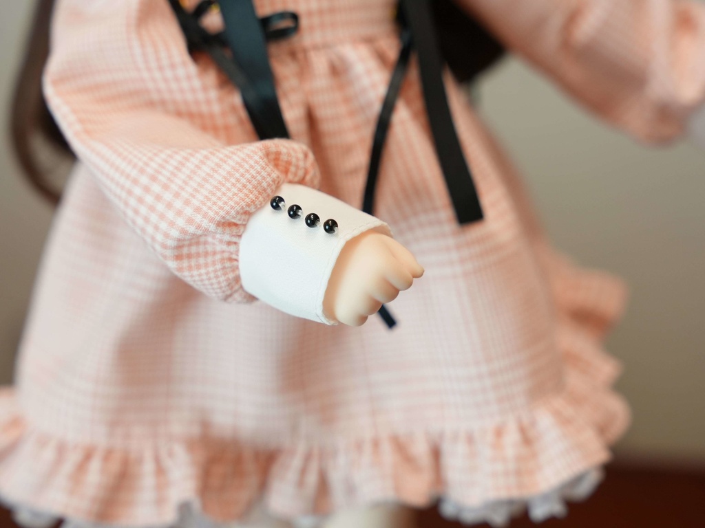 MDD / DDP / KUMAKO / SDM対応 OF 【地雷ちゃん(ぴんくのちぇっく)】MDD / DDP / KUMAKO /SDM Outfit 【Jirai-chan (Pink checkered)】