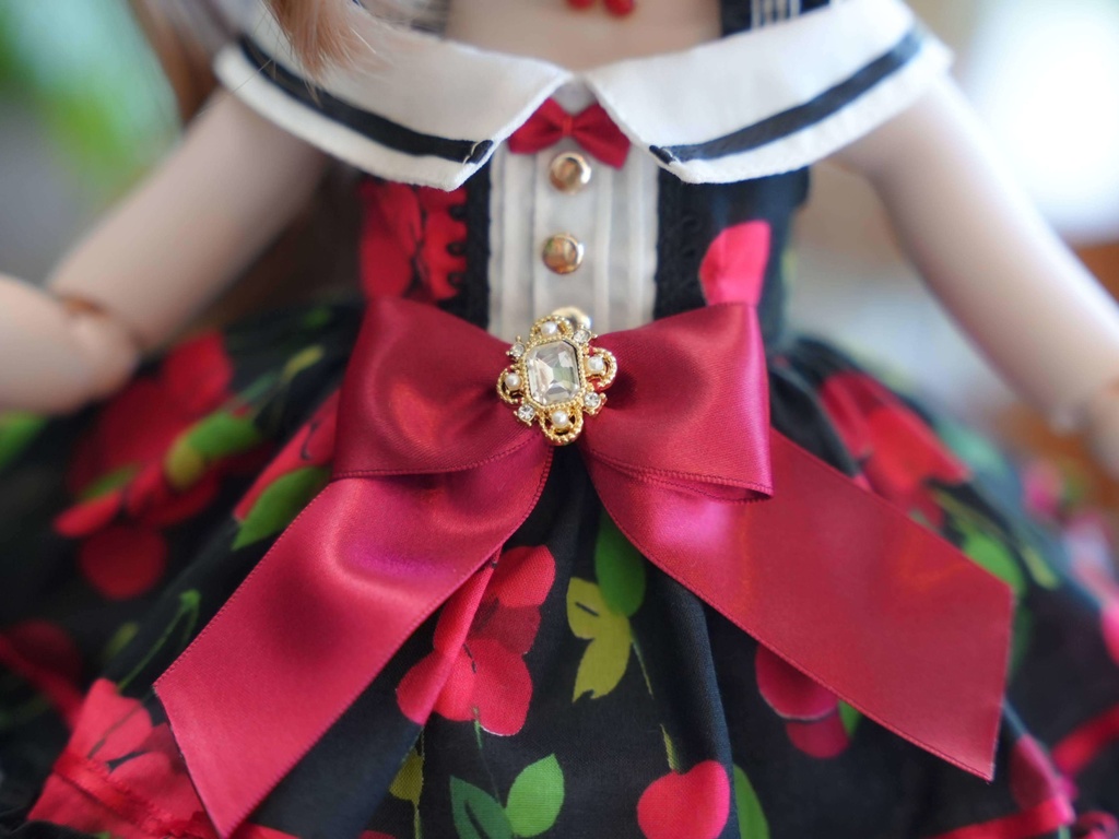 MDD / KUMAKO【こんちぇると☆ドレス(さくらんぼカラー)】【Concert Dresses (cherry color)】