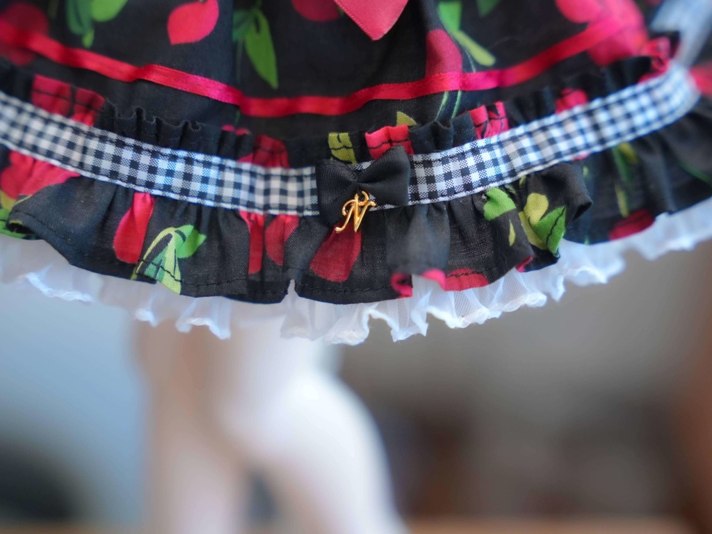 MDD / KUMAKO【こんちぇると☆ドレス(さくらんぼカラー)】【Concert Dresses (cherry color)】