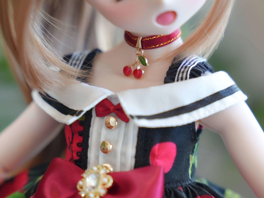 MDD / KUMAKO【こんちぇると☆ドレス(さくらんぼカラー)】【Concert Dresses (cherry color)】