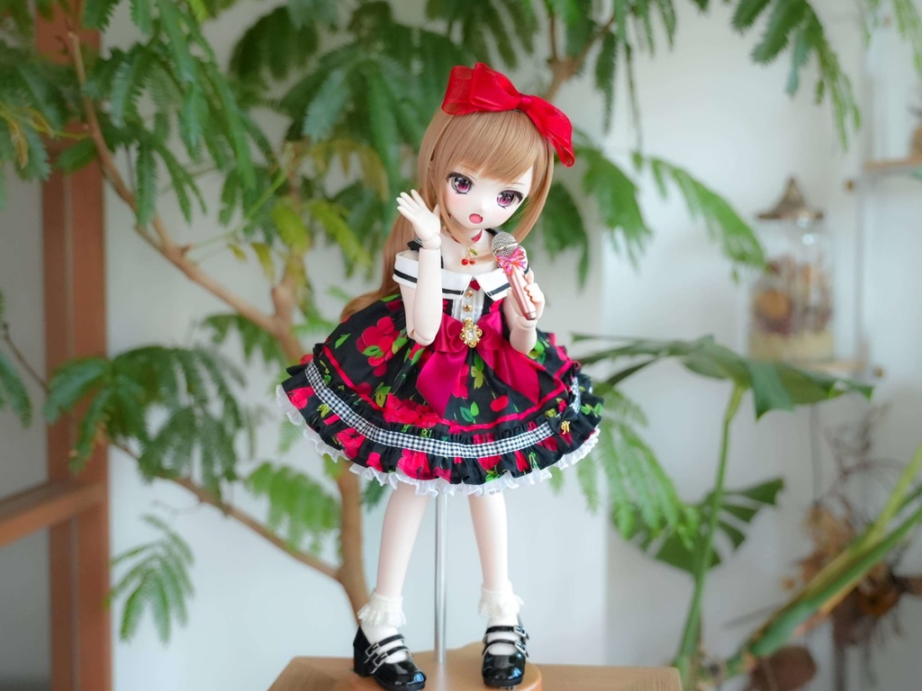 MDD / KUMAKO【こんちぇると☆ドレス(さくらんぼカラー)】【Concert Dresses (cherry color)】