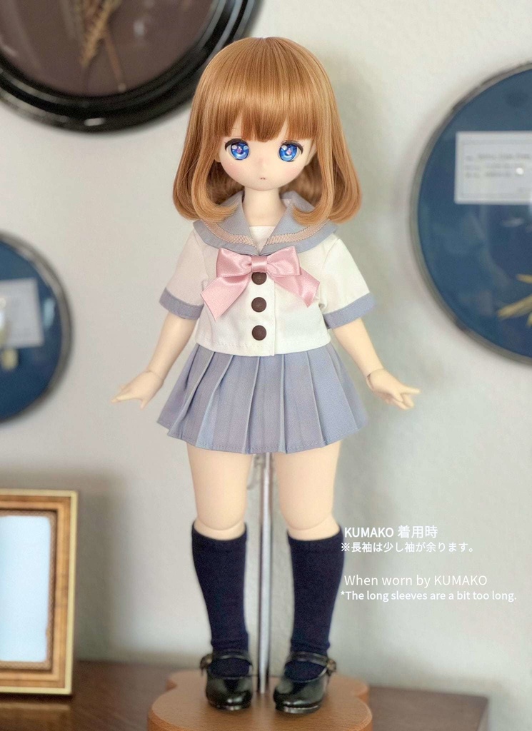 MDD / KUMAKO【かもめヶ浜中学校制服(半袖)】【Kamome Junior High School uniform (short sleeve)】