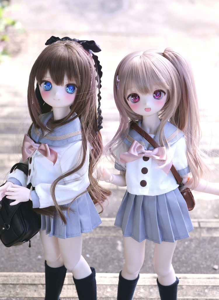 MDD / KUMAKO【かもめヶ浜中学校制服(半袖)】【Kamome Junior High School uniform (short sleeve)】