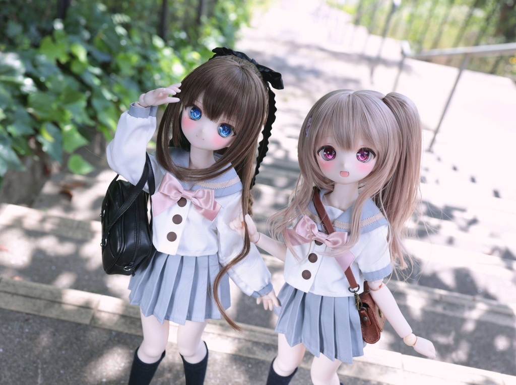 MDD / KUMAKO【かもめヶ浜中学校制服(半袖)】【Kamome Junior High School uniform (short sleeve)】
