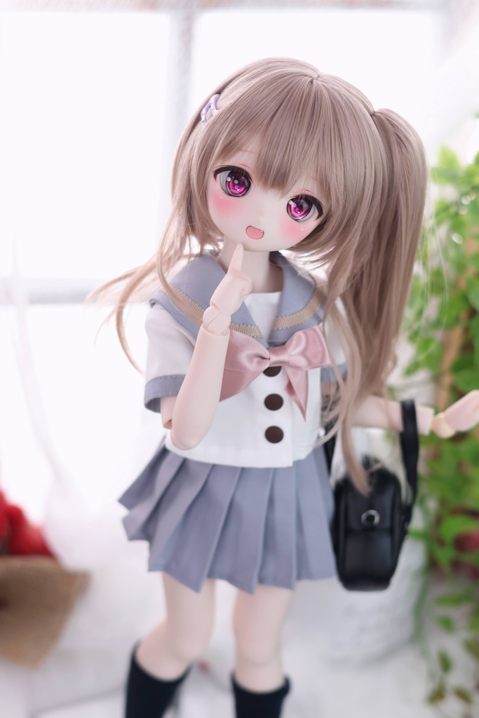 MDD / KUMAKO【かもめヶ浜中学校制服(半袖)】【Kamome Junior High School uniform (short sleeve)】