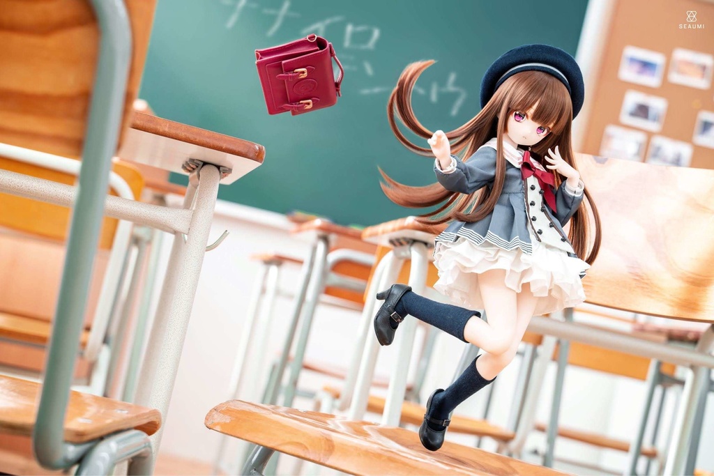 MDD / kumako【ハイソックス(紺色)】【High socks(dark blue)】