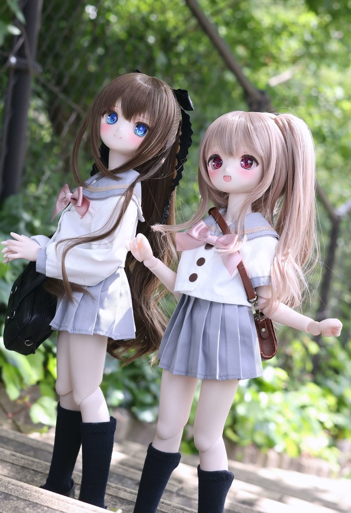 MDD / kumako【ハイソックス(紺色)】【High socks(dark blue)】
