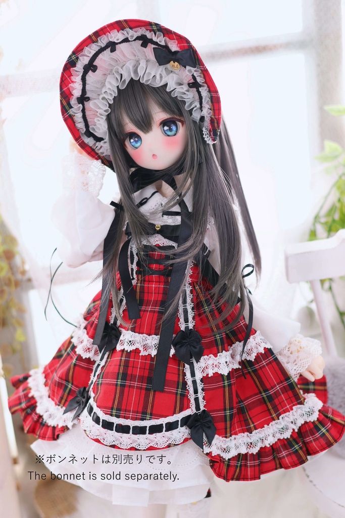 【Made-to-order 受注品】MDD / KUMAKO【懐古ロリィタちゃん(赤)】【Nostalgic Lolita-chan (Red)】