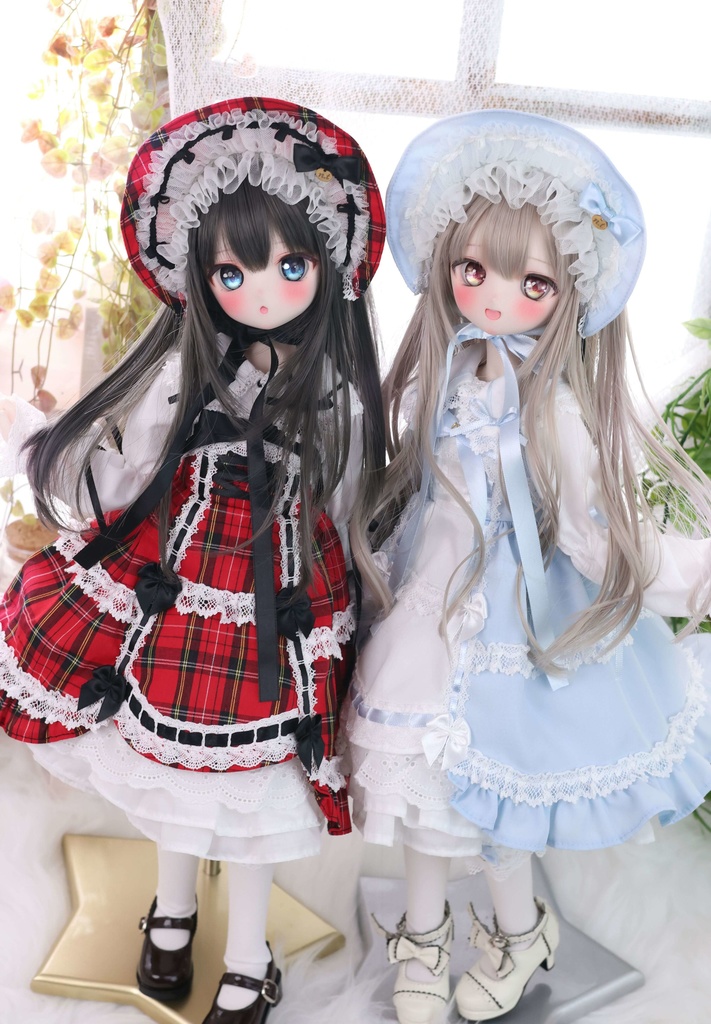 【Made-to-order 受注品】MDD / KUMAKO【懐古ロリィタちゃん(赤)】【Nostalgic Lolita-chan (Red)】