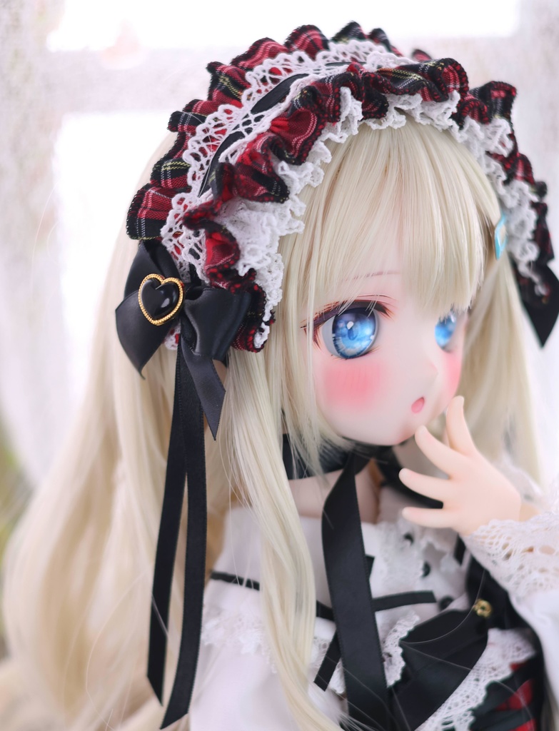 【Made-to-order 受注品】MDD / KUMAKO【懐古ロリィタちゃん(赤)】【Nostalgic Lolita-chan (Red)】