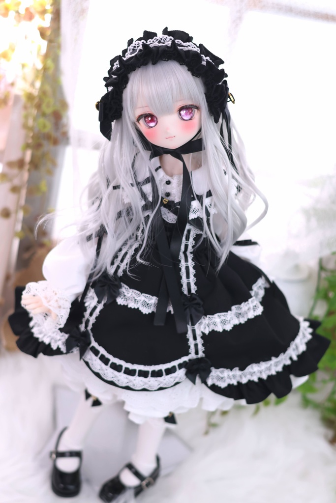 MDD / KUMAKO【懐古ロリィタちゃん(黒)】【Nostalgic Lolita-chan (Black)】