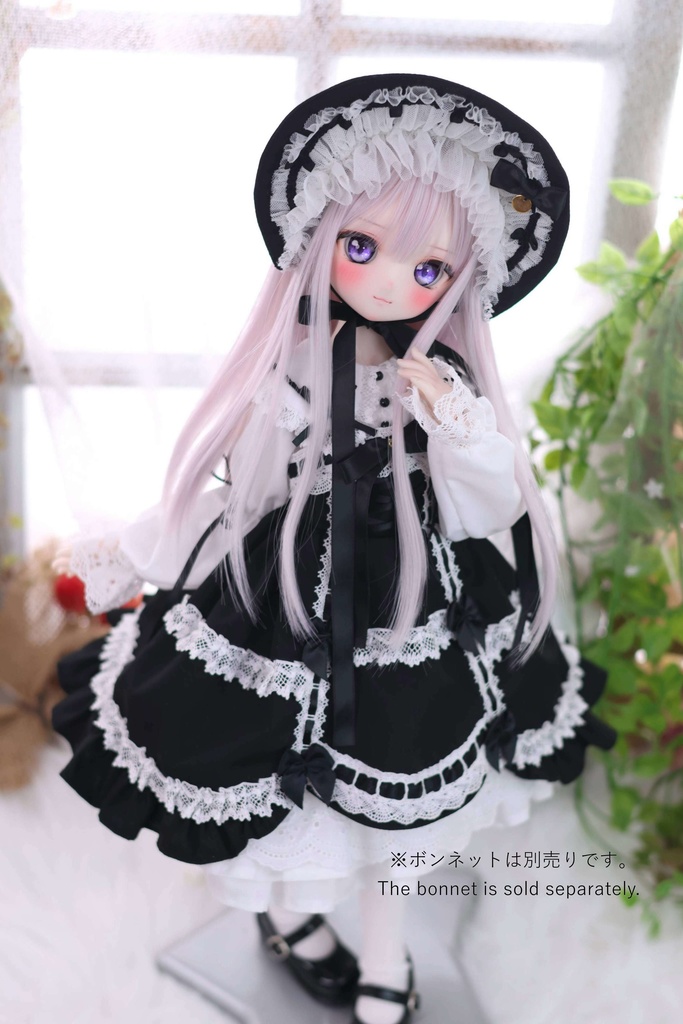 MDD / KUMAKO【懐古ロリィタちゃん(黒)】【Nostalgic Lolita-chan (Black)】